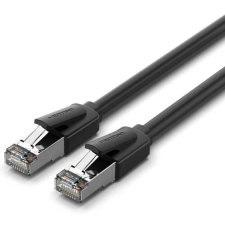 Cable de Red RJ45 SFTP Vention IKKBH Cat.8/ 2m/ Negro