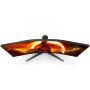 Monitor Gaming Ultraparonámico Curvo AOC CU34G2XP/BK 34'/ WQHD/ 1ms/ 180Hz/ VA/ Negro