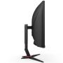 Monitor Gaming Ultraparonámico Curvo AOC CU34G2XP/BK 34'/ WQHD/ 1ms/ 180Hz/ VA/ Negro