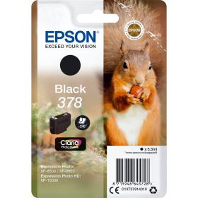 Epson 378 Black Ink Cartridge (w/ Security)
