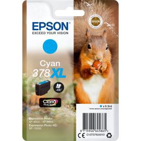 Epson 378XL Cyan Ink Cartridge (w/ Security)