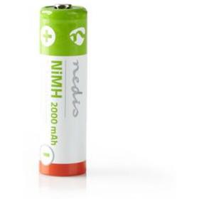 Nedis Rechargeable NiMH Battery AA 1.2 V 2000mAh 4pcs Blister