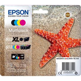 Epson Multipack 4-COLOURS 603 XL Black/Std CMY