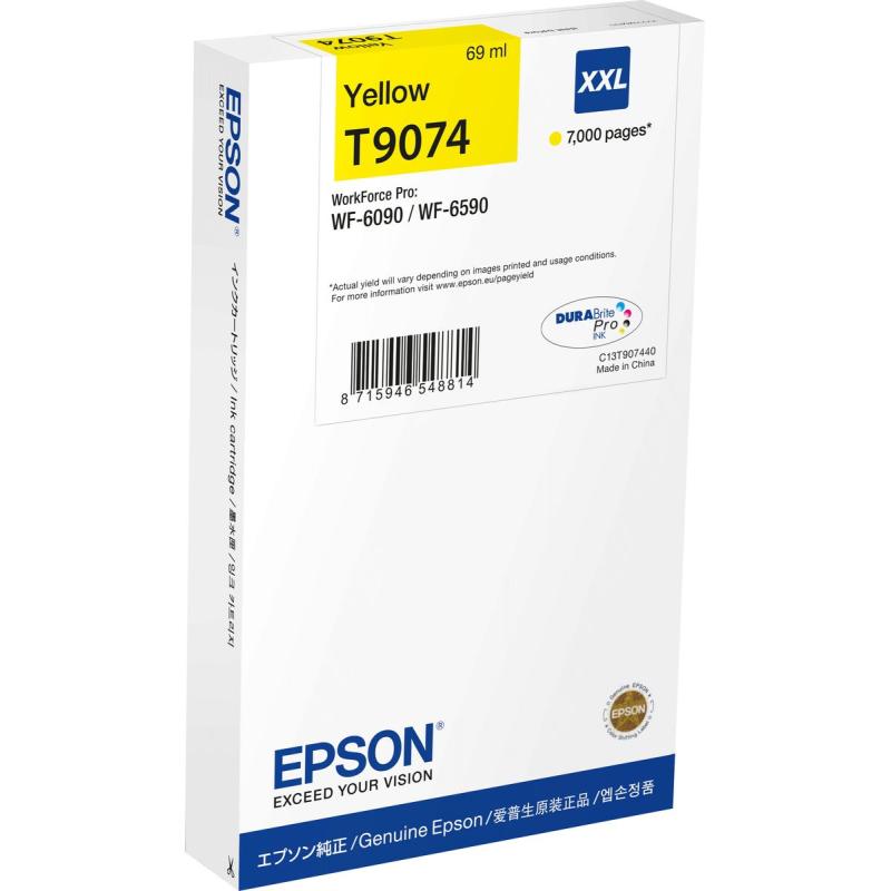Epson WF-6XXX Ink Cartridge Yellow XXL