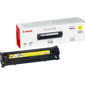 Canon 716 Toner Cartridge Yellow Standard Capacity 1.500 Page