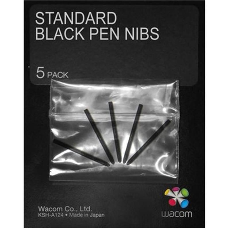 Wacom Pen Nibs Black 5 Pack For I4 ACK-20001
