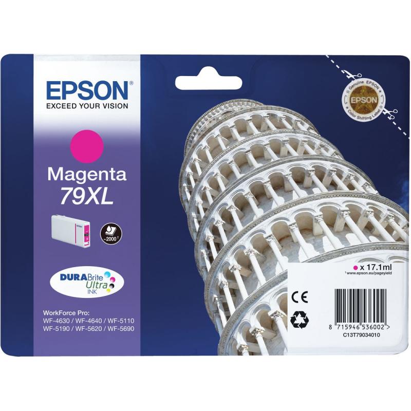 Epson 79XL Ink Cartridge Magenta High Capacity 17.1ml 2.000
