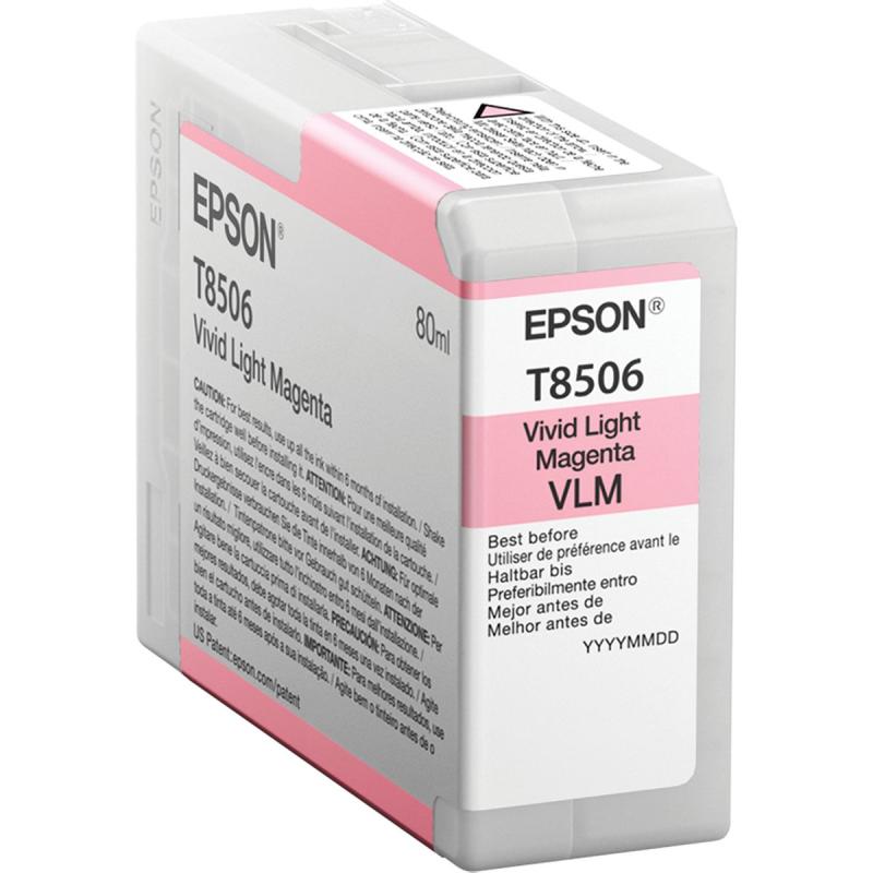 Epson T850600 Vivid Light Magenta UltraChrome HD Ink 80ml