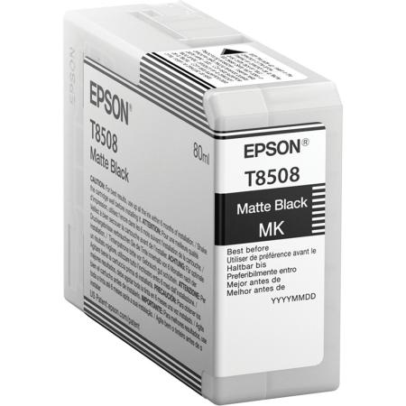 Epson T850800 Matte Black UltraChrome HD Ink 80ml