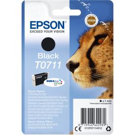 Epson T0711 Ink Cartridge Black Standard Capacity 7.4ml 1-PA
