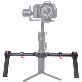 Caruba Universal Dual Handle For Gimbal(Not Comp w/ Ronins)