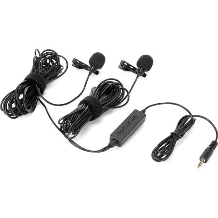 Saramonic LavMicro 2m Dialset 2 LAV Mics 6m Cable 35mm TRRS