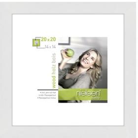 Nielsen Photo Frame 8988052 Apollon White 20x20 / 14x14cm