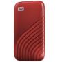 Western Digital SSD My Passport 500GB R 1050MB/s Red