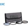 JJC FP-K4S Grey Filter Pouch Holds 4 Filters Up To 58mm