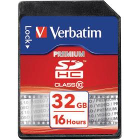 Verbatim SDHC Memory Card Klasse 10 32 GB