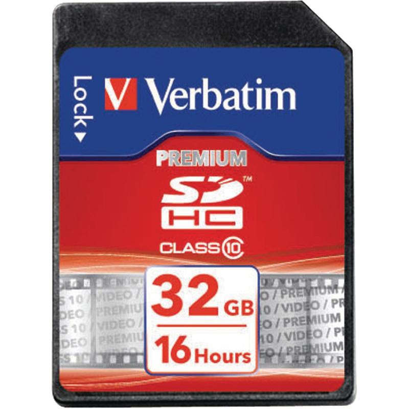 Verbatim SDHC Memory Card Klasse 10 32 GB