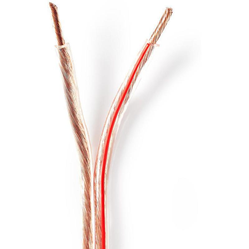 Nedis Speaker-Cable | 2X 4.00 mm² | Copper | 25.0m | Round