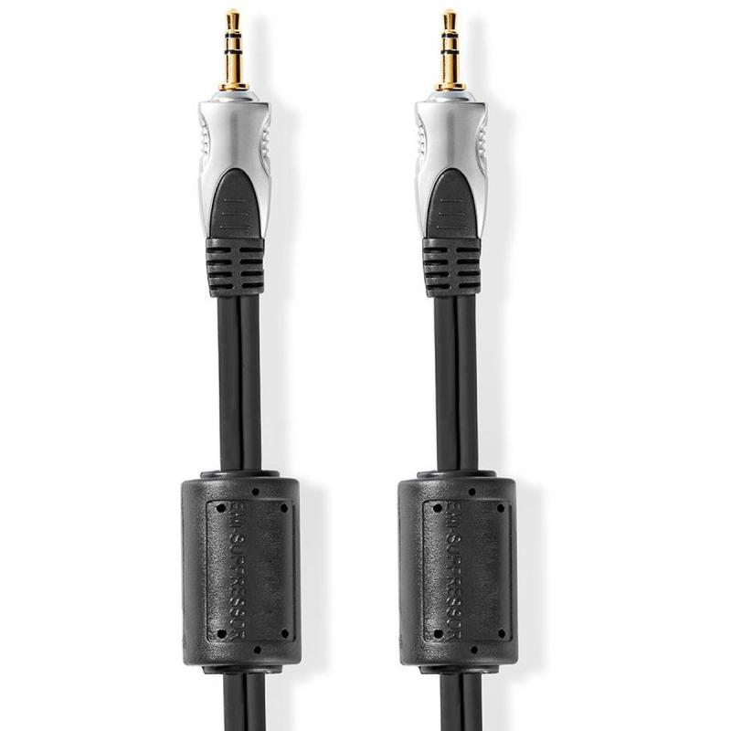 Nedis Stereo-Audio Cable | 3.5mm Male | 3.5mm Male | Gold Plated