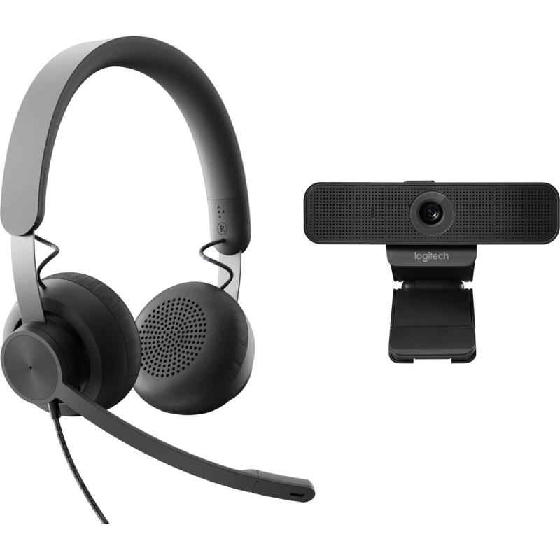 Logitech Wired Personal Video Collabkit UC - Graphite - EMEA