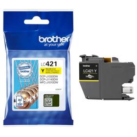 Brother 200-PAGE Yellow Ink Cartridge