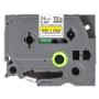 Brother TZESL651 Tape Black On Yellow 2