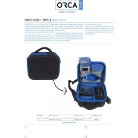 ORCA OR-66 ORCA Hard Shell Accessories Bag-XS