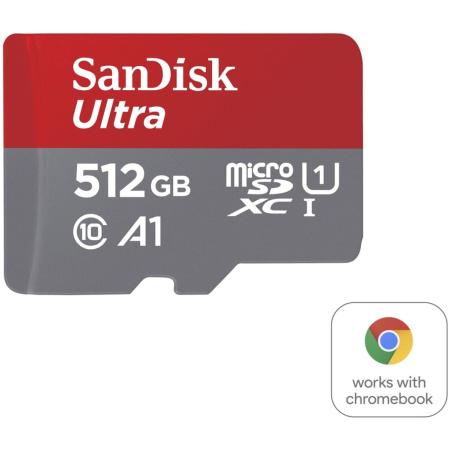 Western Digital Ultra MicroSDXC Card For Chromebooks White