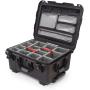 Nanuk Case w/ Lid Org. w/ Div Black Pro Photo Kit Case Interior 521x389x257mm