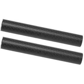 Nitze 15mm Carbon Fiber Rod (100MM/4&amp;#039;&amp;#039;) - 2 PCs (RCF15-100)