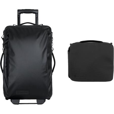 WANDRD Transit Carry-On Roller Black Essential+ Bundle