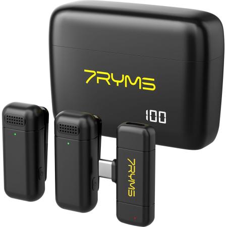 7Ryms Rimo S1(UC) 2.4G DUAL-Channel Wireless Microphone