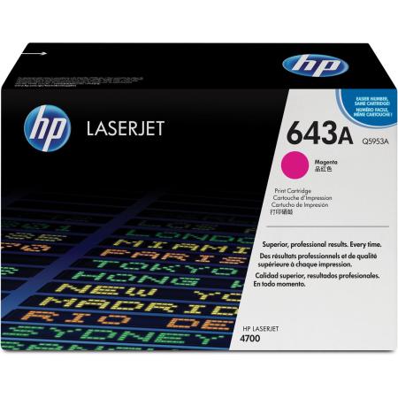 HP 643A Colour LaserJet Cartridge Magenta SC Q5953A