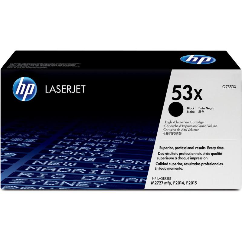 HP 53X LaserJet Cartridge Black SC Q7553X