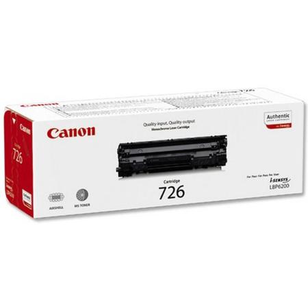 Canon CRG-726 Toner Cartridge Black Standard Capacity 2.100 P