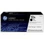 HP 12AD LaserJet Cartridge Black SC 2-pack Q2612AD