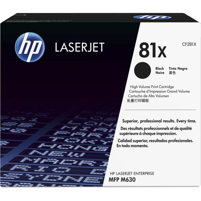 HP 81X Cartridge Black HC CF281X