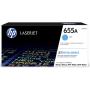 HP 655A LaserJet Cartridge Cyan CF451A