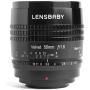 Lensbaby Velvet 56 Black Canon RF