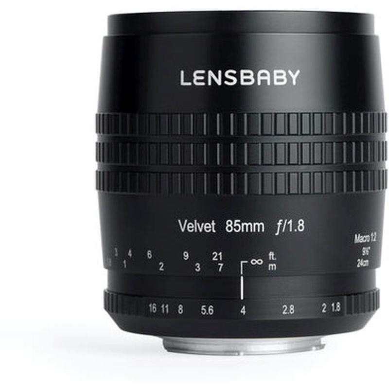 Lensbaby Velvet 85 Black Nikon