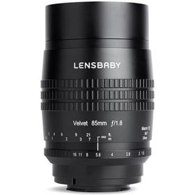 Lensbaby Velvet 85 Black Canon RF