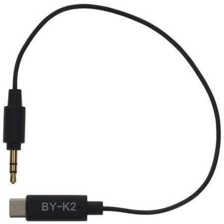 Boya Universal Adapter BY-K2 3.5mm TRS To USB-C