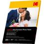 Kodak 20 Vel 280G/MÂ² Premium Fotopapier Hoog Glans (13x18)