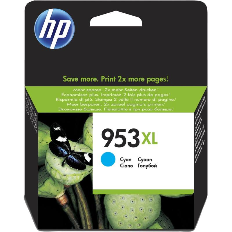 HP 953XL HY Cyan F6U16AE#301