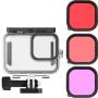 Telesin Duik-Filters For GoPro 9/10/11/12 Red/Pink/Magenta