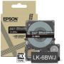 Epson Matte Black/White 24mm LK-6BWJ