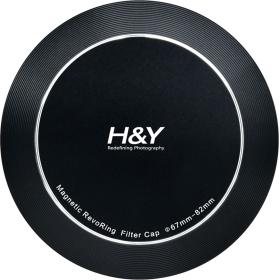 H&amp;Y RevoRing Magnetic Aluminium Front And Back Cap 67mm