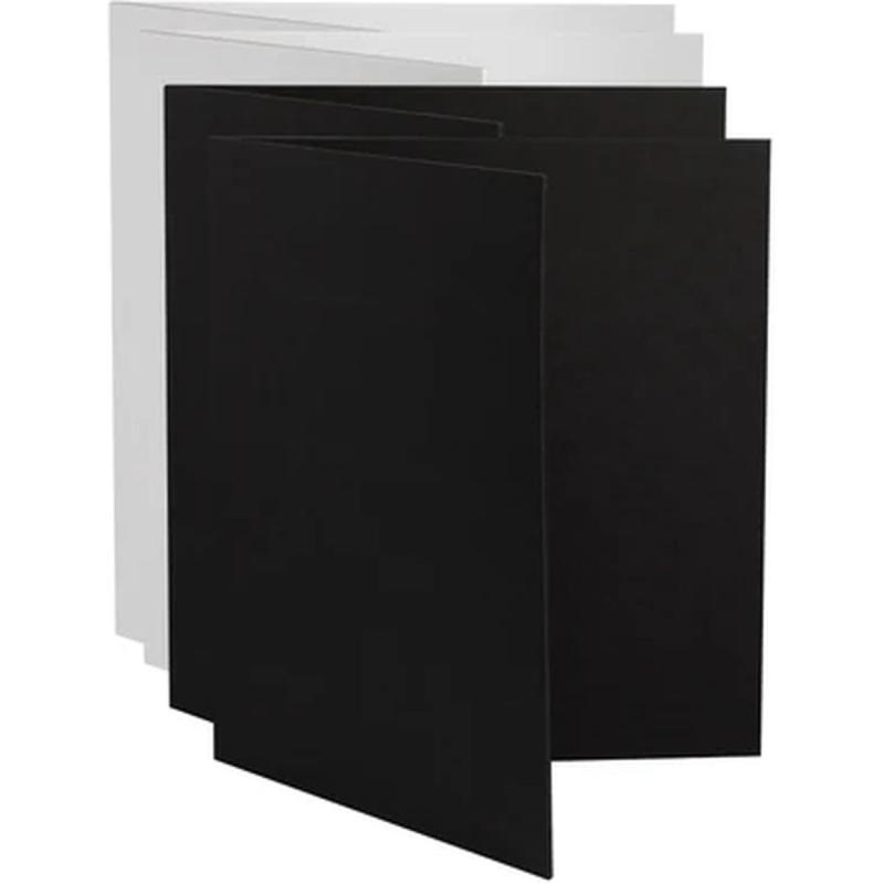 V-Flat World Tabletop V-Flats - Medium (20Â€X35) 2X White 2X Black