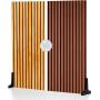 V-Flat World Wood Slats Light/Wood Slats Dark - XL