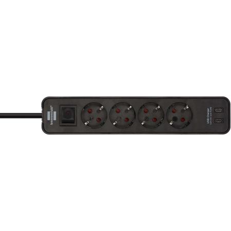 Brennenstuhl Ecolor 4-VOUDIGE Power Strip